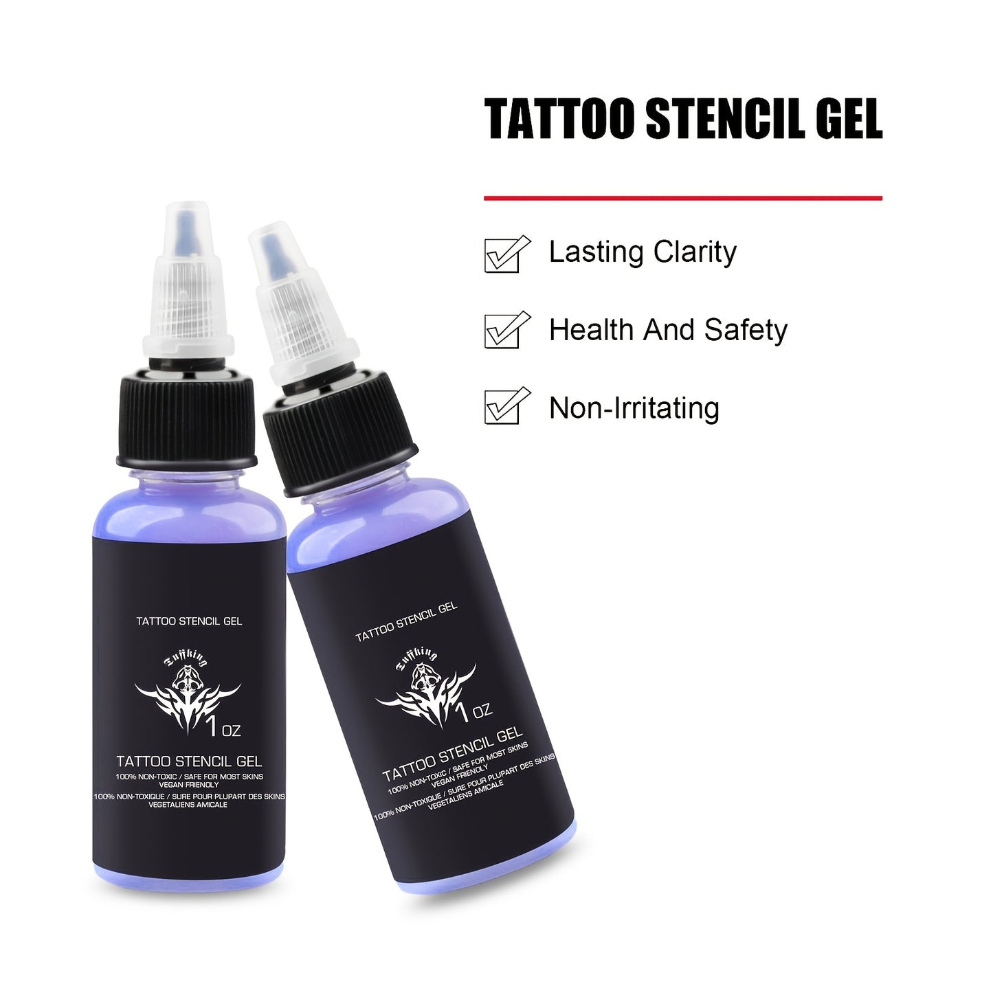 Tattoo Transfer Gel Tattoo Design Transfer Cream Gel, Professional Stencil Primer Tattoo Skin Solution Gel For Tattoo Supplies Accessories