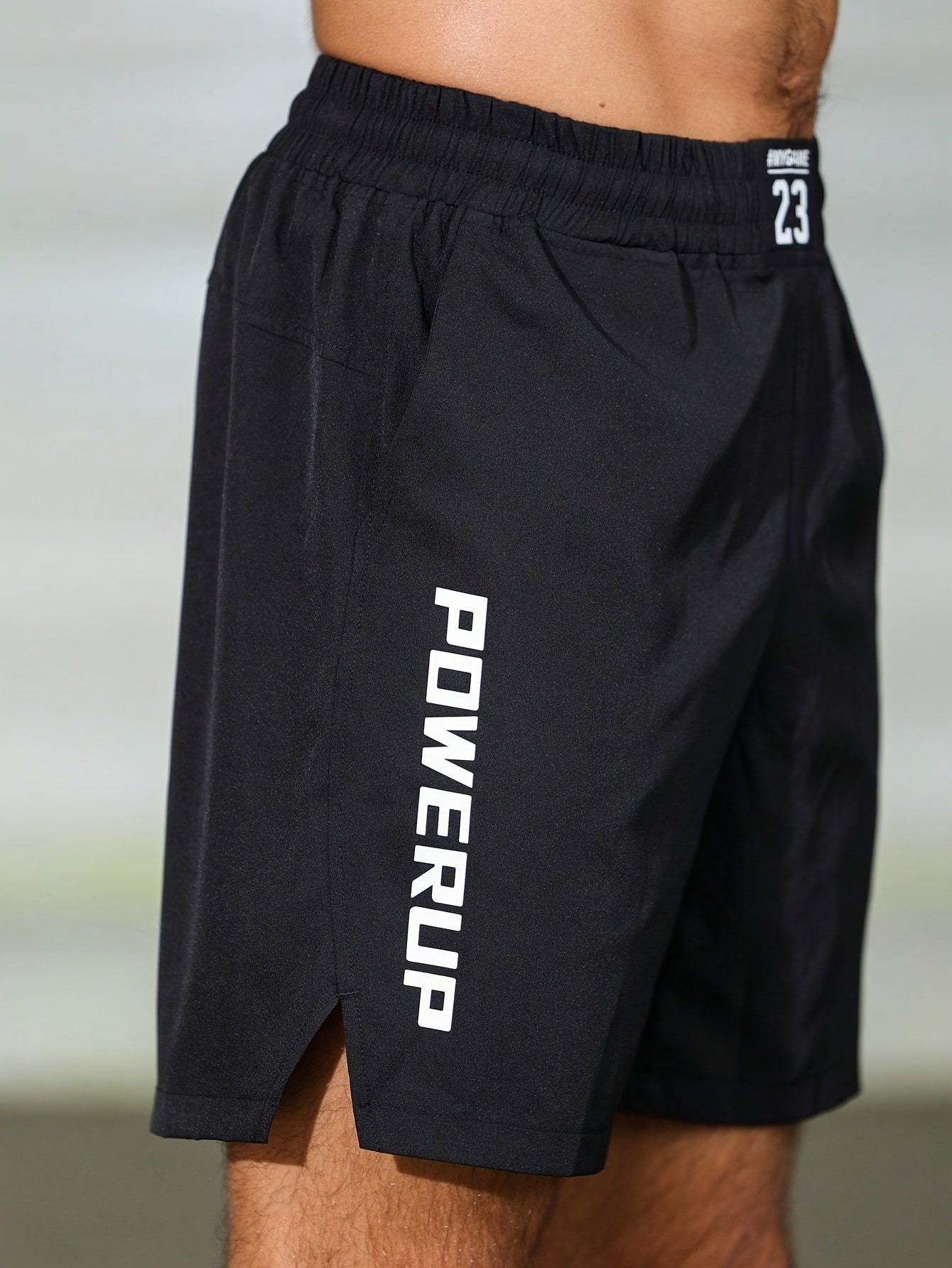 Men'S Quick-Dry Athletic Shorts - Moisture-Wicking Workout Shorts with Elastic Waistband, Lightweight Gym Running Beach Shorts with Side Pockets - Machine Washable Performance Swim Trunks for Swimming, Training, Casual Outdoo