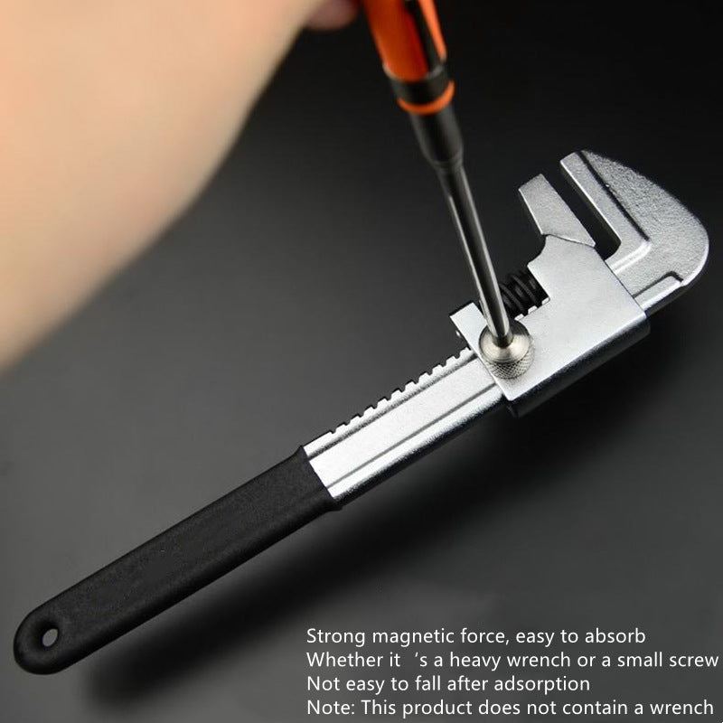 1pc Magnet Pickup Tool, Orange Telescopic Adjustable Magnetic Pick-Up Tools Picking Up Small Pieces