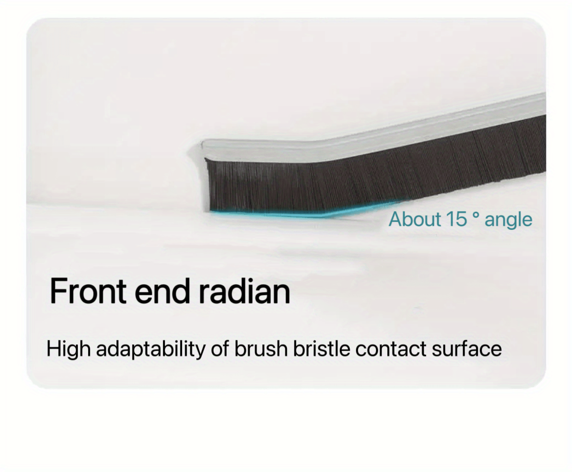 1pc Bathroom Crevice Brush, Toilet Kitchen Tile Corner Cleaning Brush, Multifunctional Window Seam Groove Dust Brush, Hard Bristle Brush, Household Cleaning Tools