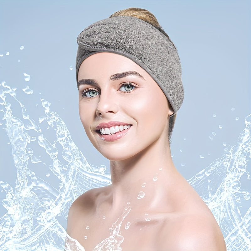 Women's Adjustable Hairband With Soft Non-slip Headscarf Makeup Headwear Is Used For Washing Face Bathing Yoga Sports And Running