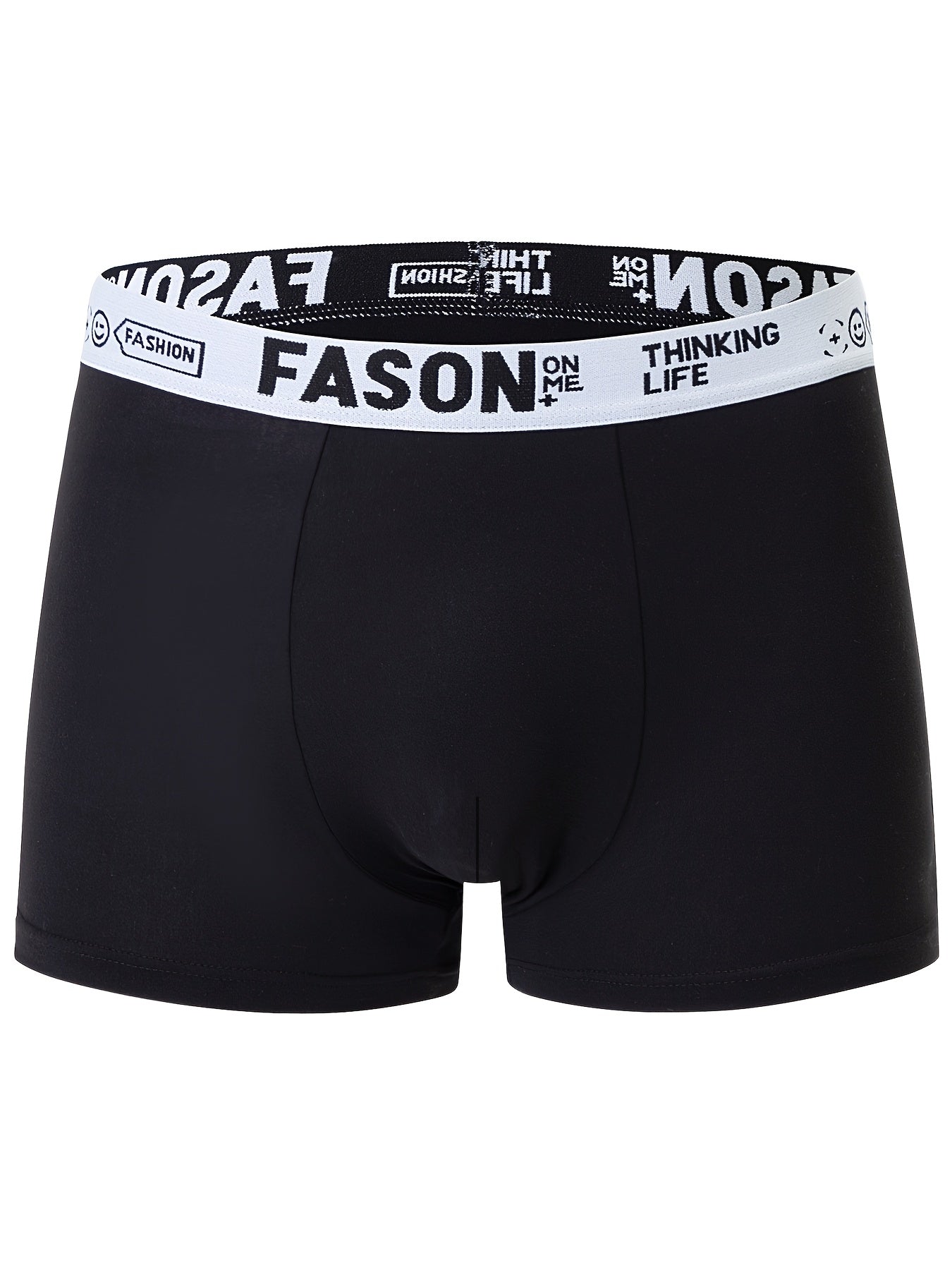 10-Pack Men's Underwear, Casual Boxer Briefs, Breathable and Comfortable Elastic Boxers, Athletic Shorts