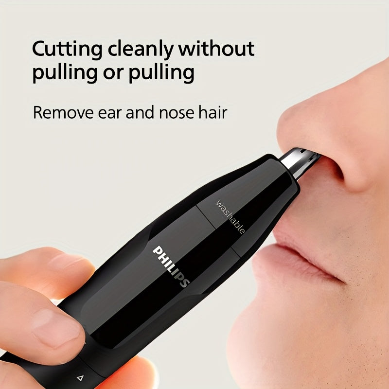 Philips Nose Trimmer Series 1000 NT1620 AA Battery Model (Batteries Not Included) Full Body Washable Automatic Shaver