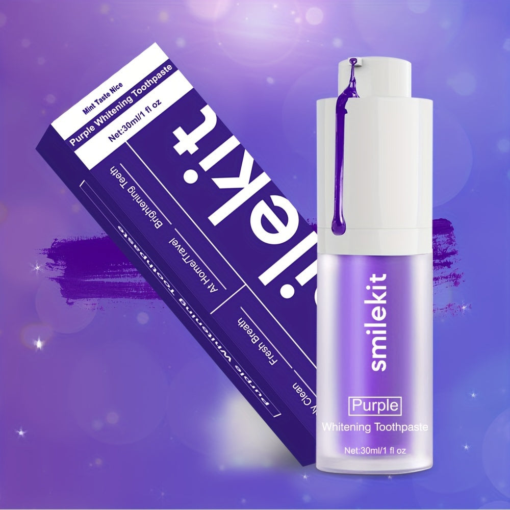 Purple Charm – Pasta de Dentes Roxa Branqueadora e Refrescante