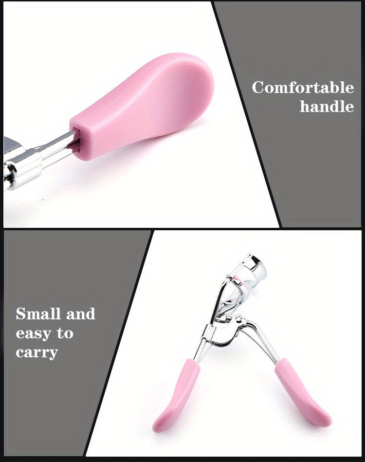1pc Eyelash Curler, Cosmetic Makeup Tools Clip Lash Curler, Lash Lift Tool, Natural Eyelash Curls, Long Lasting, Fits All Eye Shapes, For Women Curled Eyelashes