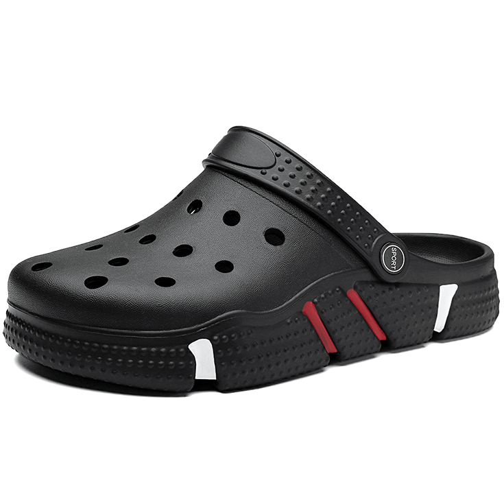 Unisex Clogs, Garden Shoes, Lightweight Non Slip Slides Slippers, Casual Hollow Out Beach Sandals, adult's footwear