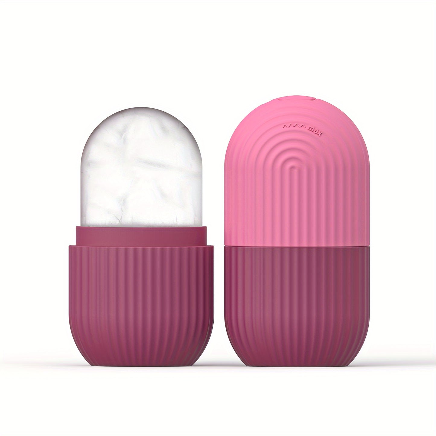 1pc Silicone Ice Roller for Face - Fragrance-Free, Battery-Free Facial Care Tool & Accessory
