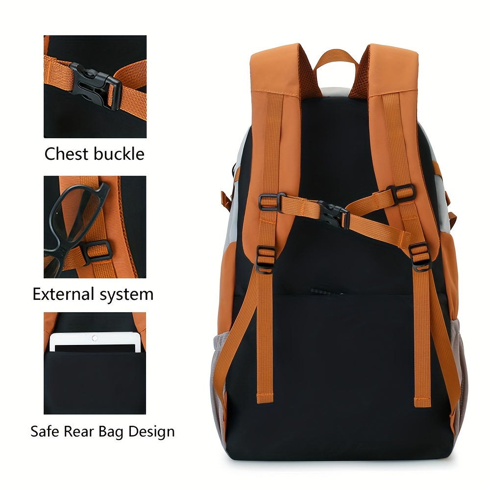 Women'S Lightweight Backpack - Lightweight School, Travel, Hiking Backpack with Adjustable Shoulder Straps, Zipper Closure, Durable Nylon Backpack for Women, College, Work, Everyday Use - Lightweight Daypack for Women, Backpa