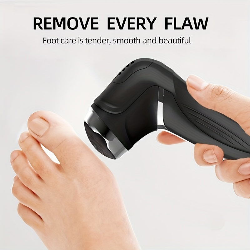 Electric Feet Callus Remover, Rechargeable, Portable Electronic Foot File Pedicure Tools, Electric Callus Remover Kit, Professional Pedi Feet Care For Dead, Hard Cracked Dry Skin Ideal Gift Electric Foot Repair Machine Suppor