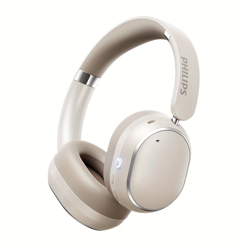 Philips Wireless Bluetooth Headphones, Over-Ear Wireless Headphones, ANC Hybrid Active Noise Cancelling Headphones, HiFi Surround Sound Over-Ear Wireless Headphones, for iPhone and Android, 80 Hours of Playtime, with Five ENC