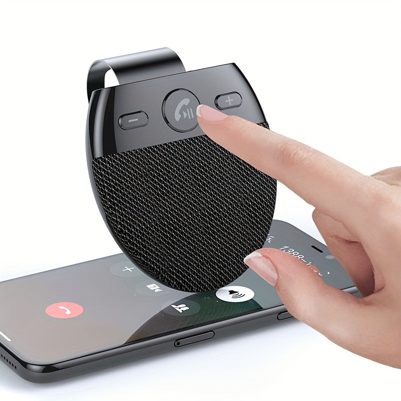 Wireless Vehicle Car V5.0 Speakers Handsfree Car Kit Hands-free Speakerphone Hands Free Sun Visor Music Player With Mic