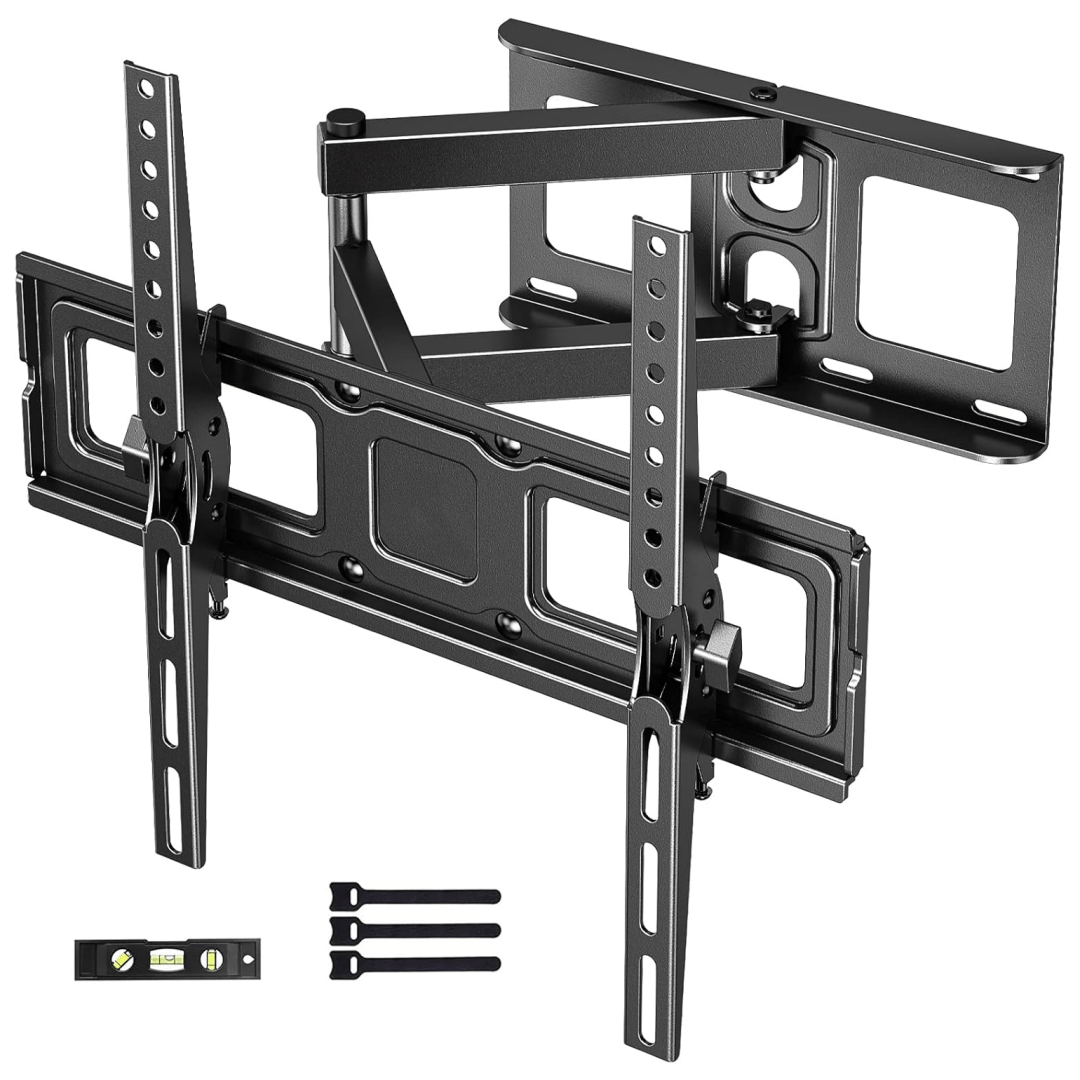 Holds Up to 40Kg Digital Display, TV Mounting Bracket, TV Display Wall Mount TV Bracket, Rotatable Tilting TV Bracket, Suitable for 66.04-152.4 cm Flat And Curved TV Or Monitor, Up to VESA 400X400 Mm