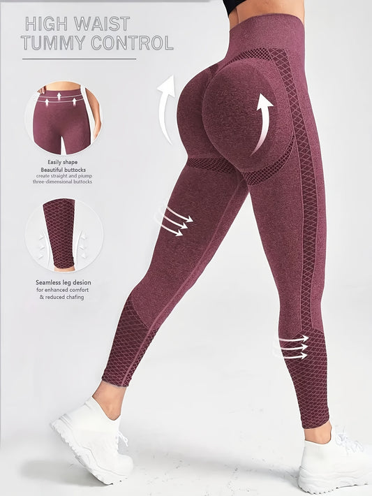 High-waisted Compression Sports Tights - Super Comfortable, Abdominal Control, Sweat-wicking, Four-way Stretch, Adjustable Length, Wide Waistband, Elegant Design, Suitable for Women - Perfect for Yoga, Fitness, and Daily Wear
