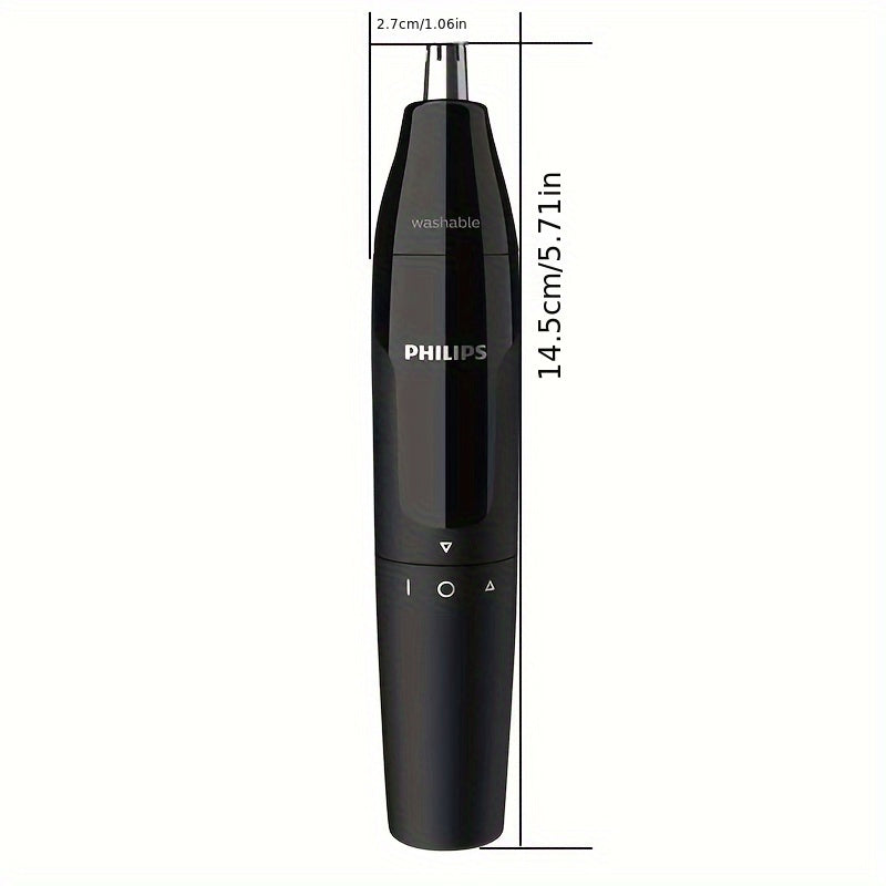 Philips Nose Trimmer Series 1000 NT1620 AA Battery Model (Batteries Not Included) Full Body Washable Automatic Shaver