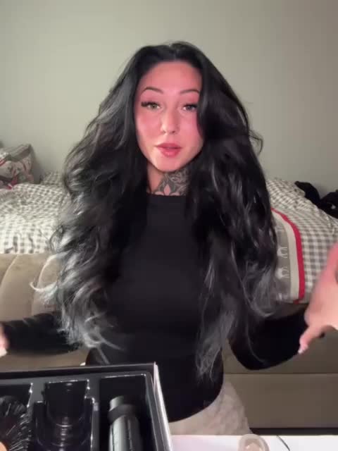 5-In-1 Hot Air Styling Brush with an Upgraded Detachable Design, Featuring a Hair Curler And a 1000W Hot Air Curling Wand, Equipped with an EU Plug.