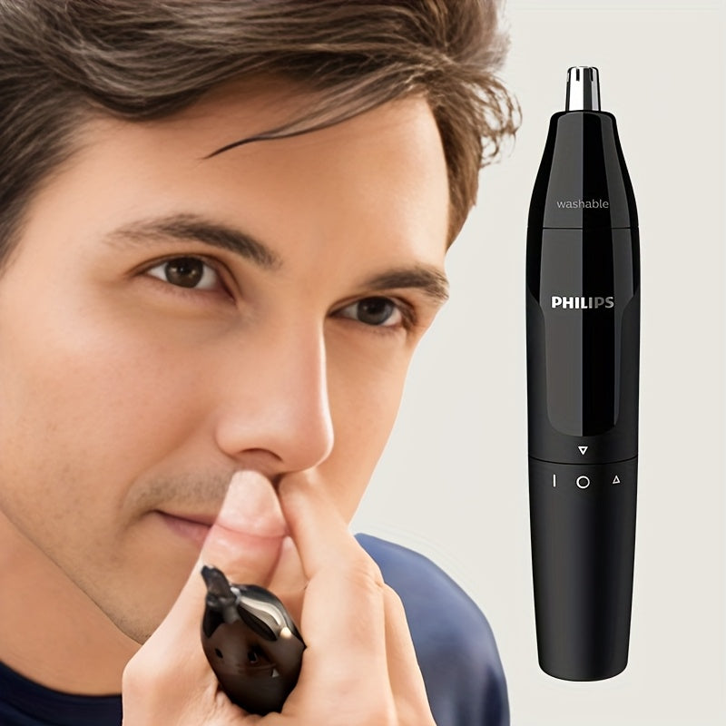 Philips Nose Trimmer Series 1000 NT1620 AA Battery Model (Batteries Not Included) Full Body Washable Automatic Shaver