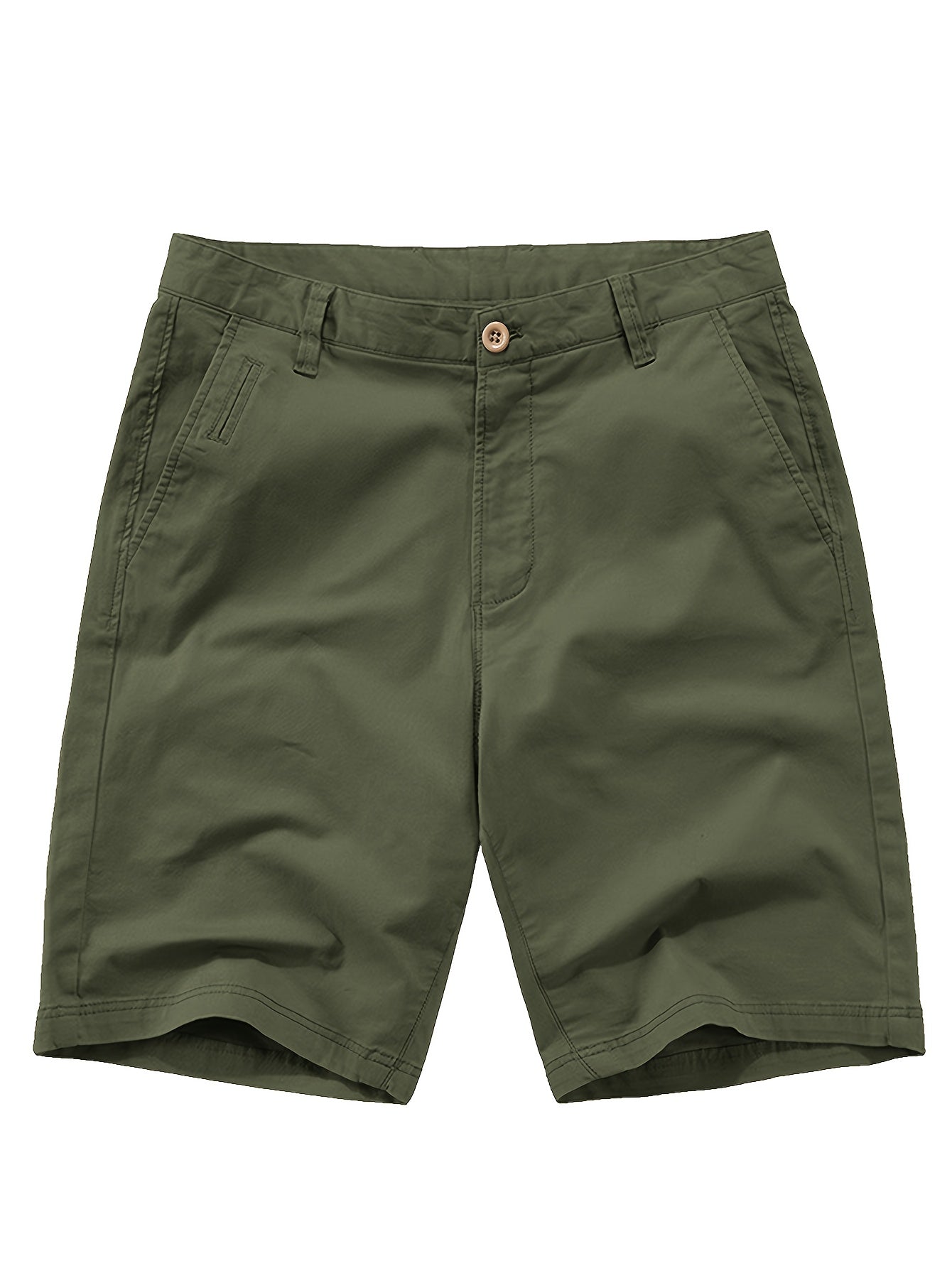 Men'S Heavy-Duty Work Shorts - Non-Stretch Fabric with Multiple Utility Pockets, Adjustable Button Closure - Black Cargo Shorts for Construction, Hiking, Everyday Casual Wear - Non-Stretchy Office & Outdoor Pants, Hiking Appa