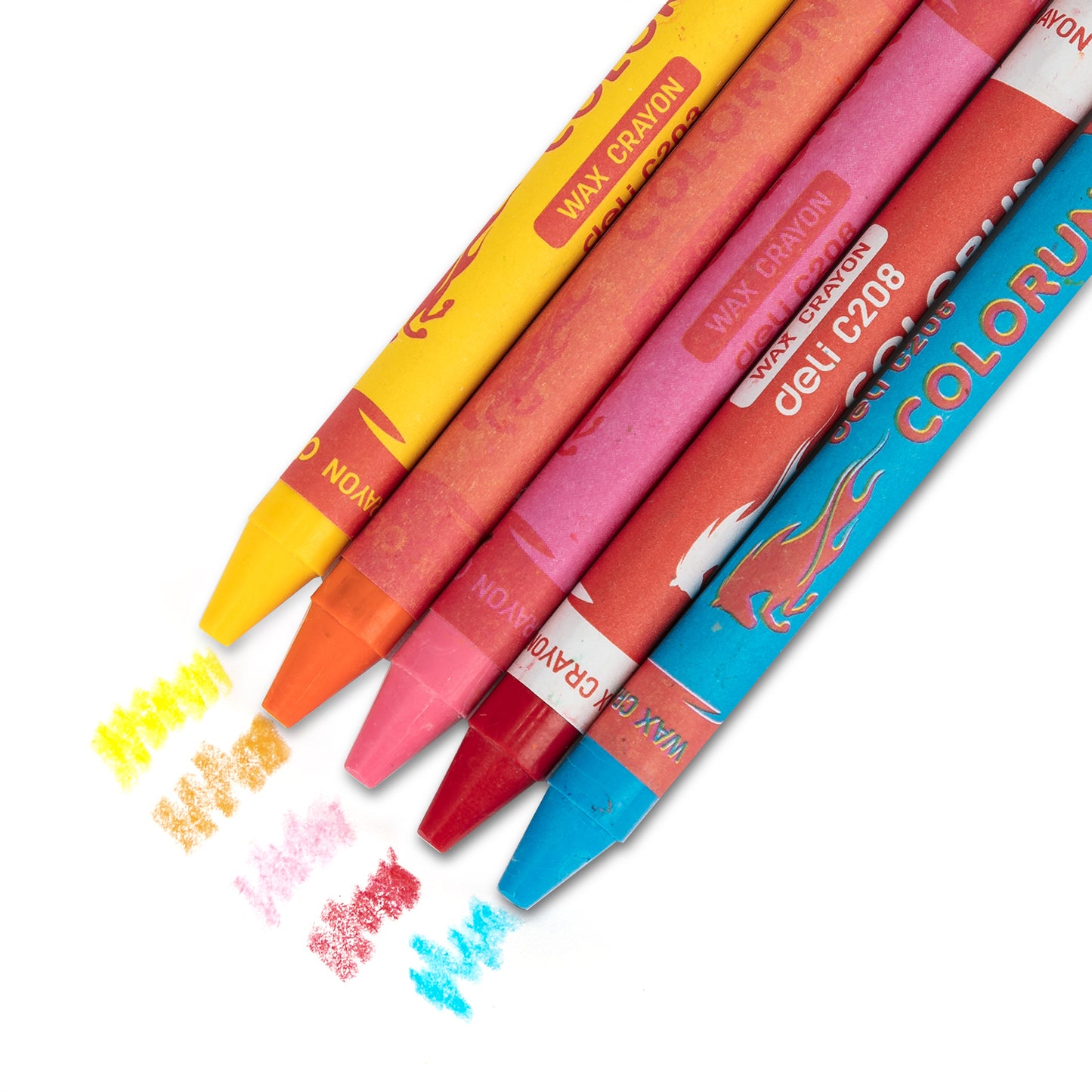 12pcs Non-toxic Handmade Wax Crayon Set