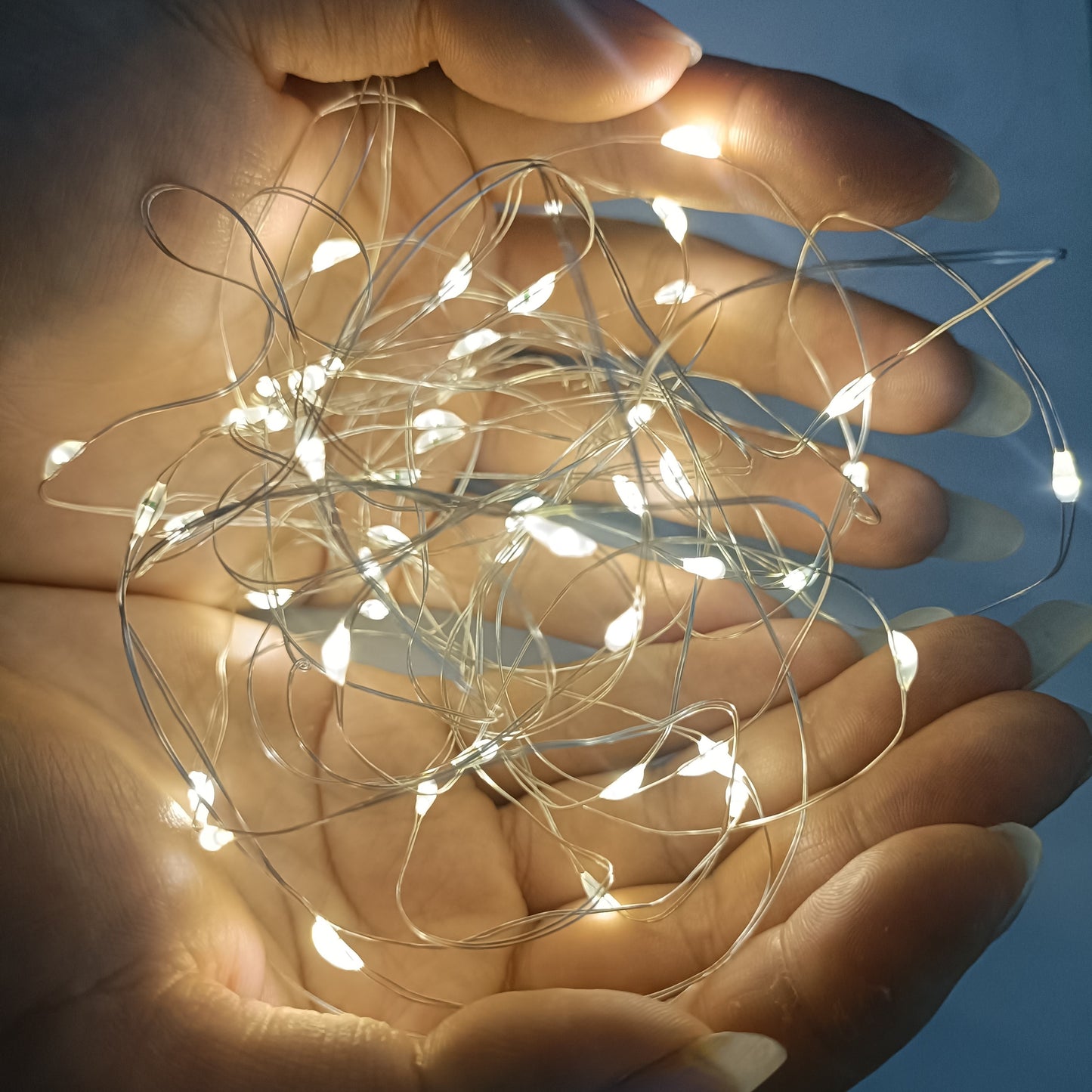LED Fairy Tale Light, Battery Operated Copper Wire Decorative String Lights, For Outdoor Camping, Garden And Courtyard Decoration, Home Living Room And Bedroom Accessories, For Halloween Christmas New Year Valentine's Day Dec
