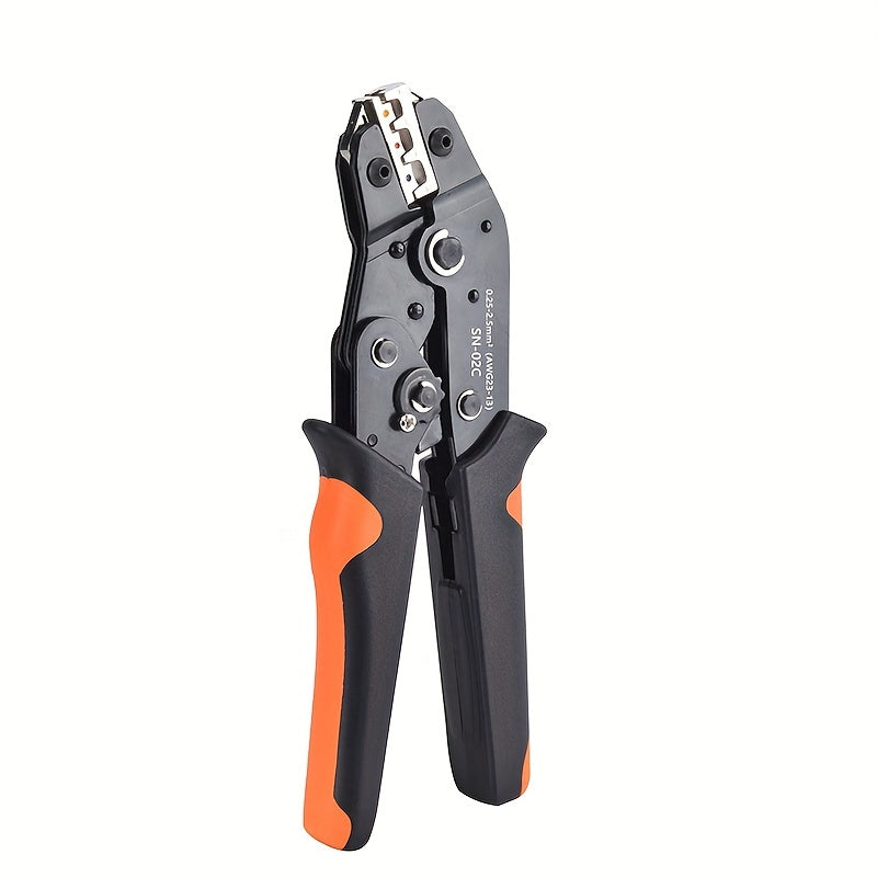 1 Set SN-02C Wire Crimping Tool Set, Insulated Wire Electrical Connectors Crimp-Butt, Ring, Spade, Terminals Cable Lugs Assortment Kit