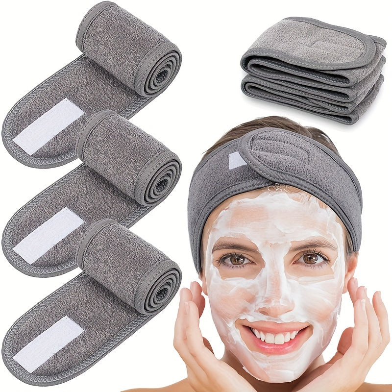 Women's Adjustable Hairband With Soft Non-slip Headscarf Makeup Headwear Is Used For Washing Face Bathing Yoga Sports And Running