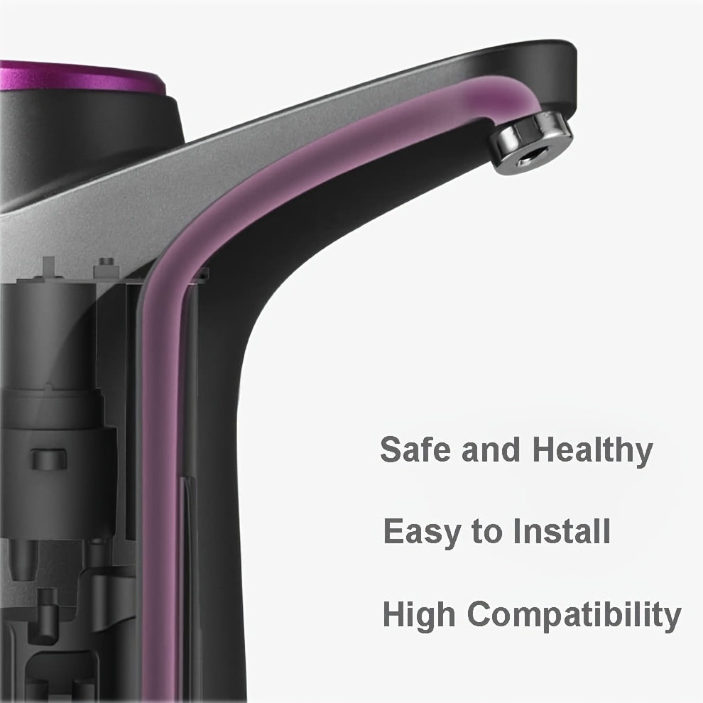 18.93 L Water Jug Dispenser, Portable Water Bottle Pump For 7.57-18.93 L Drinking Water Pump USB Charging Water Dispenser