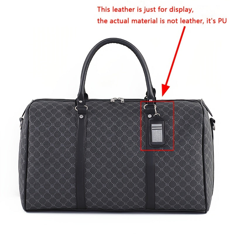 Travel Bag for Long-Distance Trips, Business Lightweight Handbag, Fashionable Crossbody Bag Suitable for All Seasons, Unisex Gym and Outing Luggage Tote