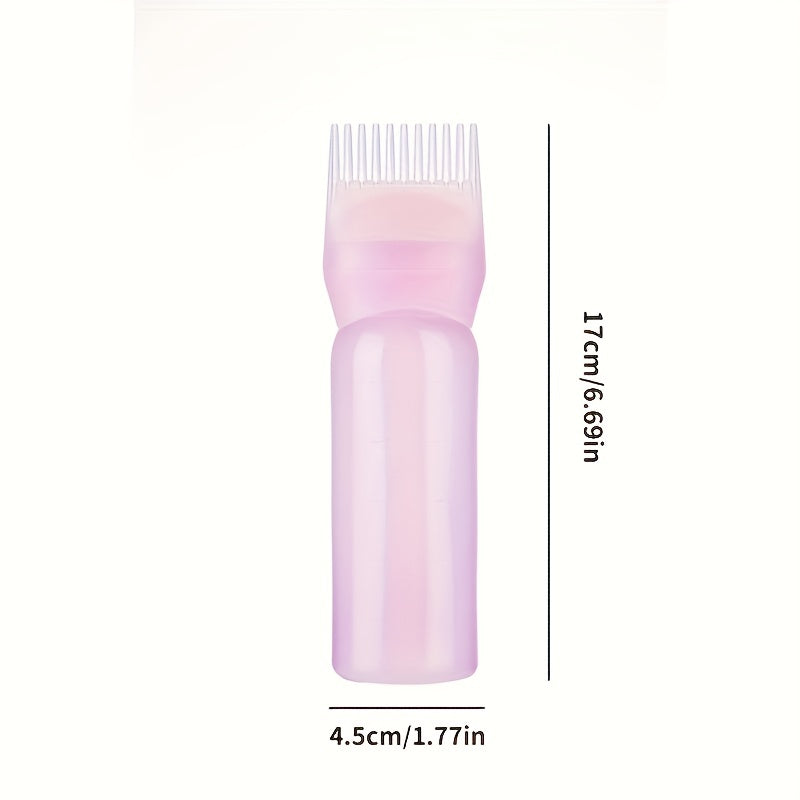 120ml Hair Dyeing Bottle with Comb Shampoo and Applicator Tool - Easy and Precise Hair Color Application