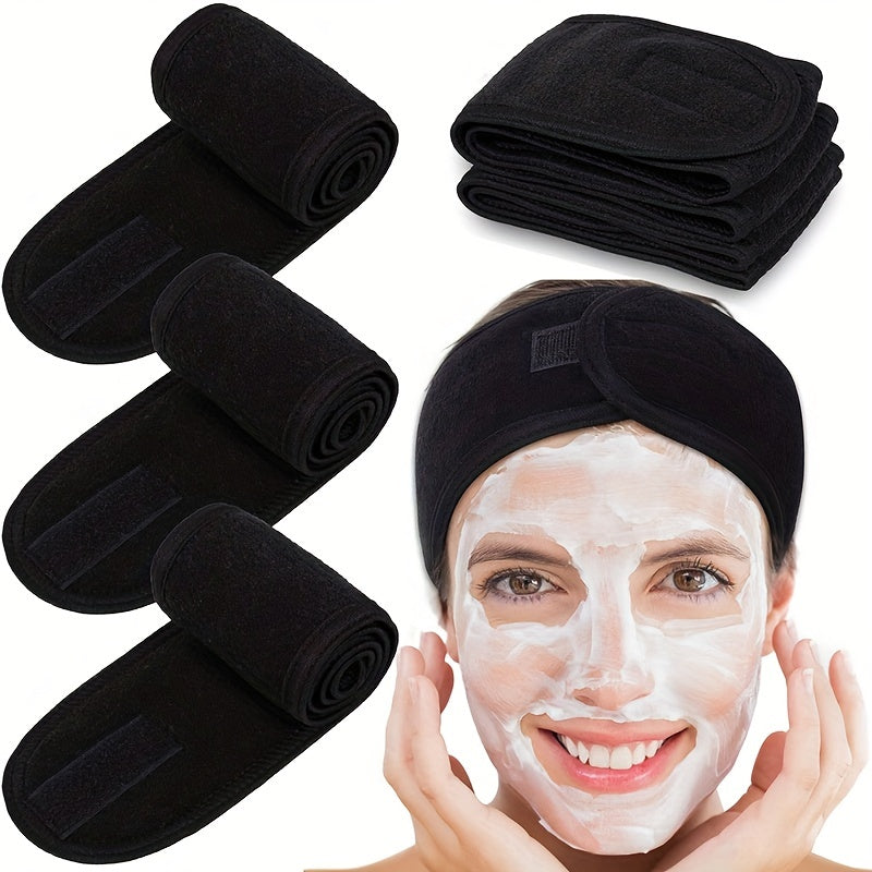 Women's Adjustable Hairband With Soft Non-slip Headscarf Makeup Headwear Is Used For Washing Face Bathing Yoga Sports And Running
