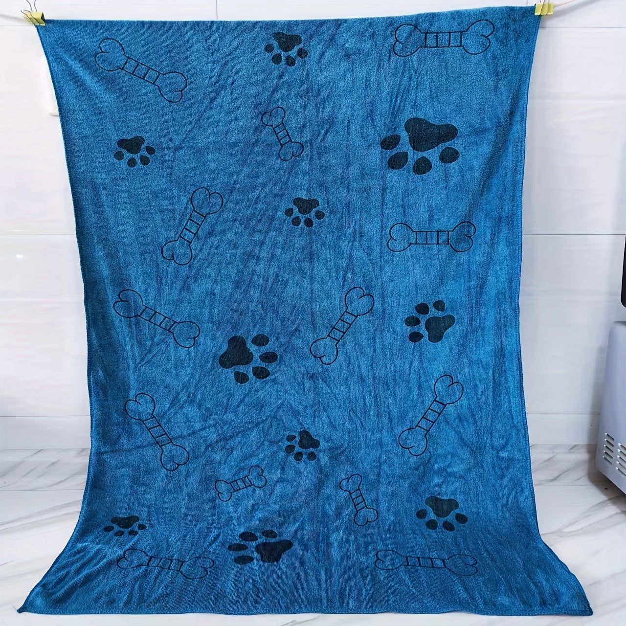 Ultra-Absorbent Microfiber Pet Bath Towel For Dogs & Cats, 69.85cm X 99.06cm, Lint-Free, Quick Dry
