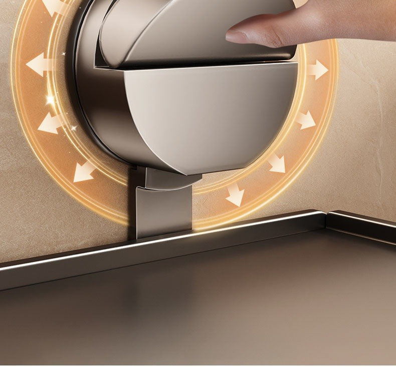 CYCY Wall-Mounted Bathroom Tissue Box Holder with Suction Cup Installation - Space-Saving Square Design, Durable Carbon Steel, Holds Multiple Rolls, Ideal for Toilet Paper & Face Towels, Modern Minimalist Style, Toilet Paper