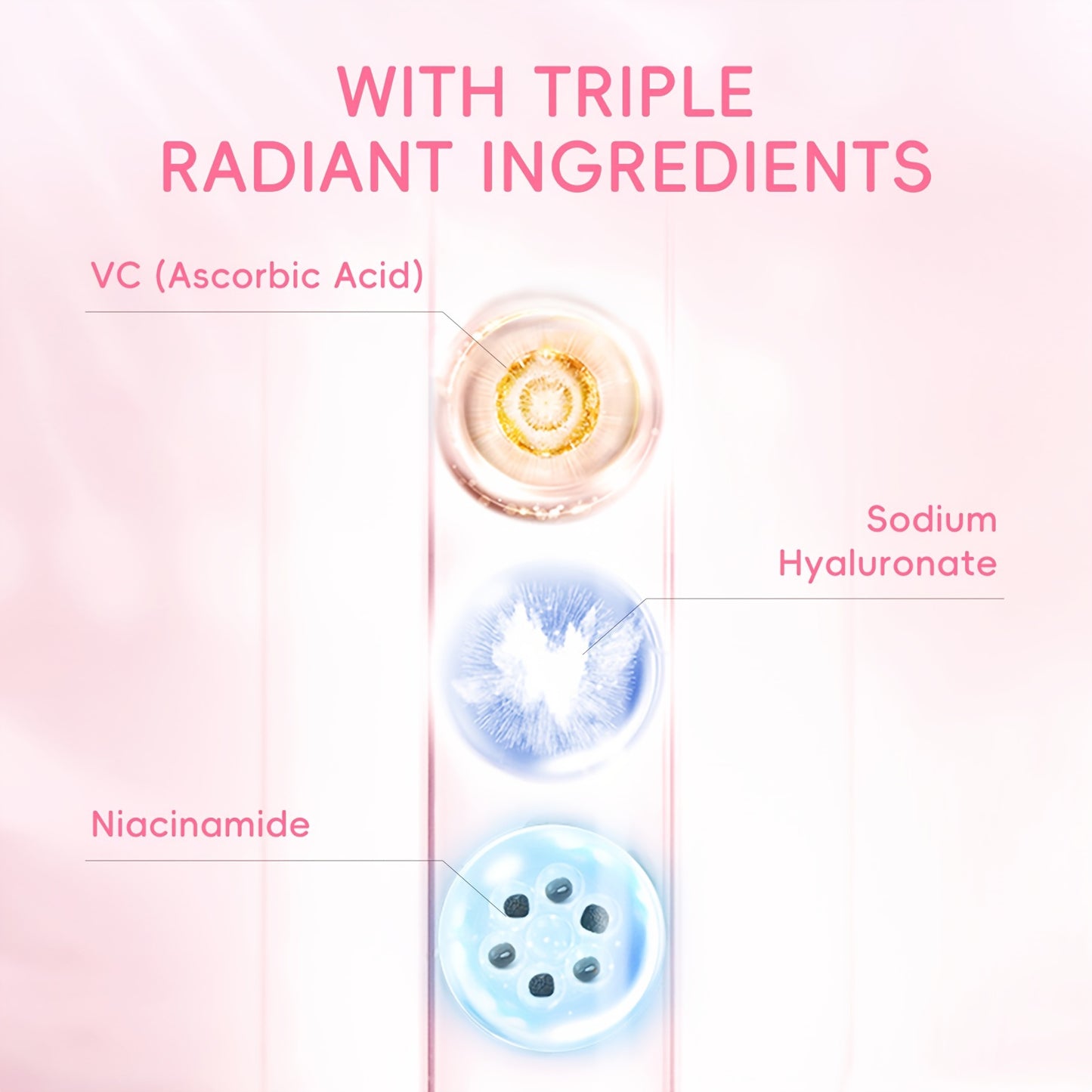 3pcs Set LAIKOU Japanese Cherry Blossom Skin Care Set 3 Piece Serum Liquid Eye Cream Face Cream Skin Care Kit Gifts