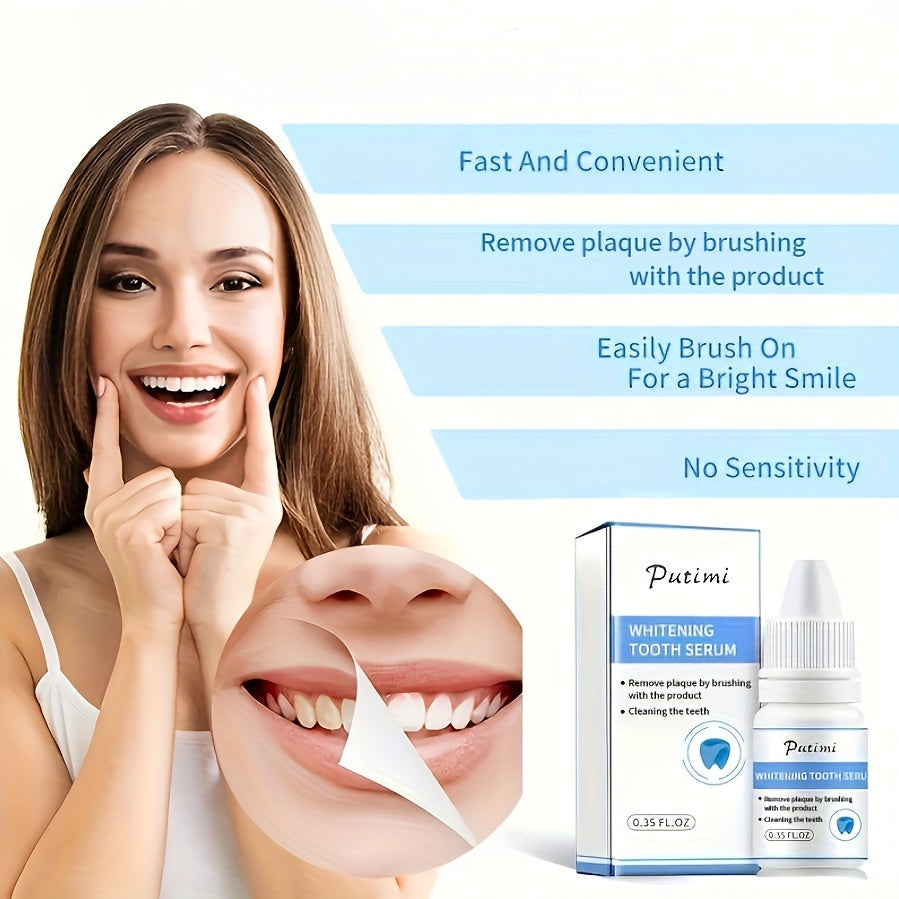 1pc Tooth Whitening Serum, Fast Teeth Whitening Agent, Use Twice A Day, Noticeably Whiter Teeth In 1 Week