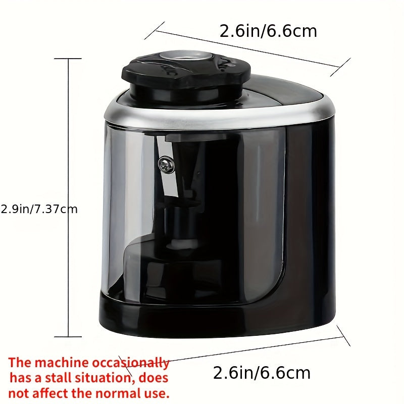 1pc Electric Pencil Sharpener Desktop Automatic Office Stationery