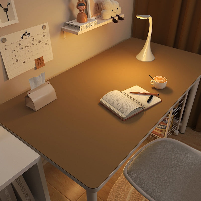 1 PU Leather Desk Pad Large Non-slip and Wear-resistant Office Desktop Protective Pad Easy to Clean Multi-functional Writing Pad Mouse Pad Essential for Home and Office Available in Black, Brown and Gray, Home Workspace, Writ