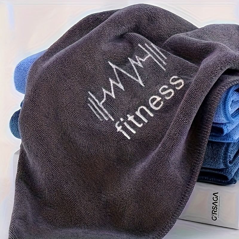 1pc/2pcs Quick-Drying Towel, Super Absorbent, Large Size, Perfect for Bathroom, Gym, Running, Swimming, Cycling. Sports Towel That Can Be Hung Or Laid on Fitness Equipment, Sweat Towel