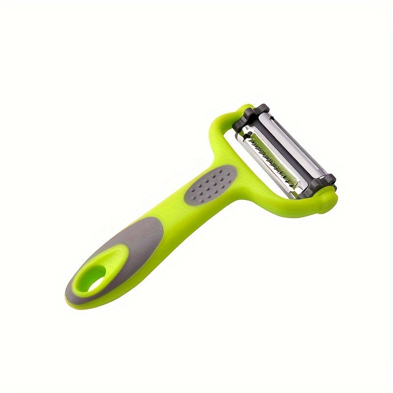 1pc, 3in1 Peeler, Fruit Peeler, Kitchen Vegetable Peeler, Potato Peeler, Vegetable Graters, Fruit Grater, Shredder, Multifunctional Vegetable Cutter, Melon Planer, Fruit Skin Scraper, Kitchen Tools, Kitchen Gadgets, Dorm Esse