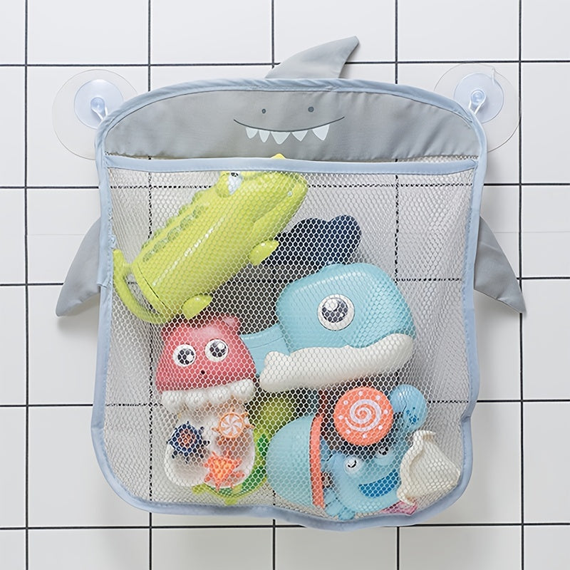 1pc Water Toy Storage Bag, Drain And Breathable Toy Drying Bag, Bathroom Storage Bag