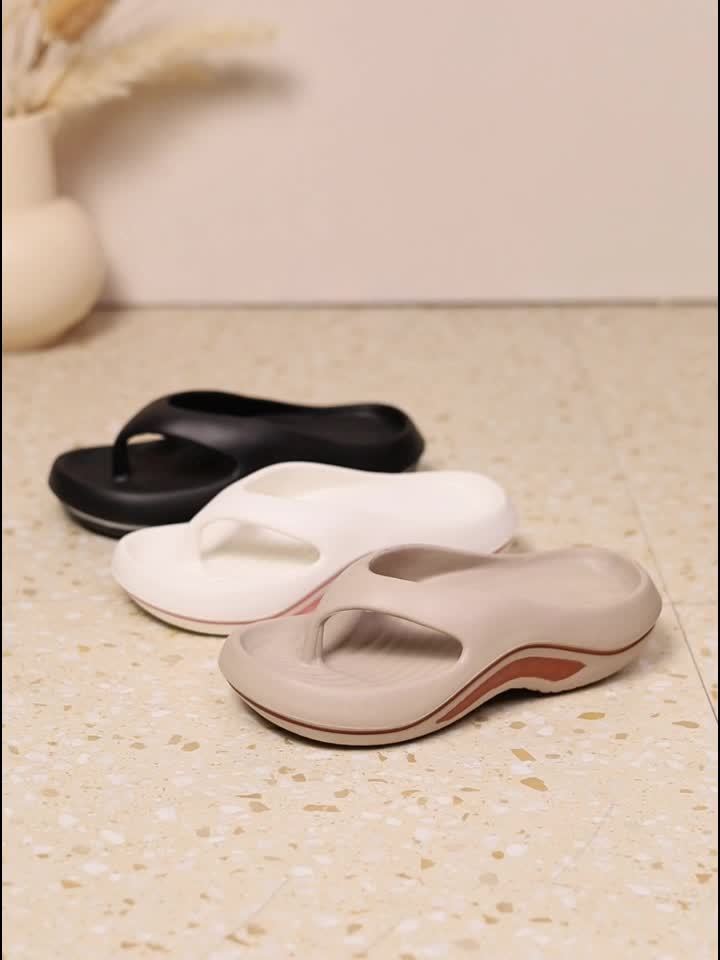 Women'S Slip-On Platform Sandals - Cushioned EVA Beach Shoes with Arch Support, Non-Slip Sole - All-Season Indoor/Outdoor Slippers for Women, - Lightweight & Easy-Clean Footwear for Home, Travel, Work, Vacation - Cushioned In