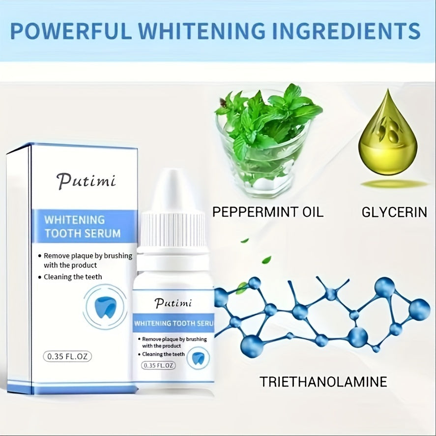 1pc Tooth Whitening Serum, Fast Teeth Whitening Agent, Use Twice A Day, Noticeably Whiter Teeth In 1 Week