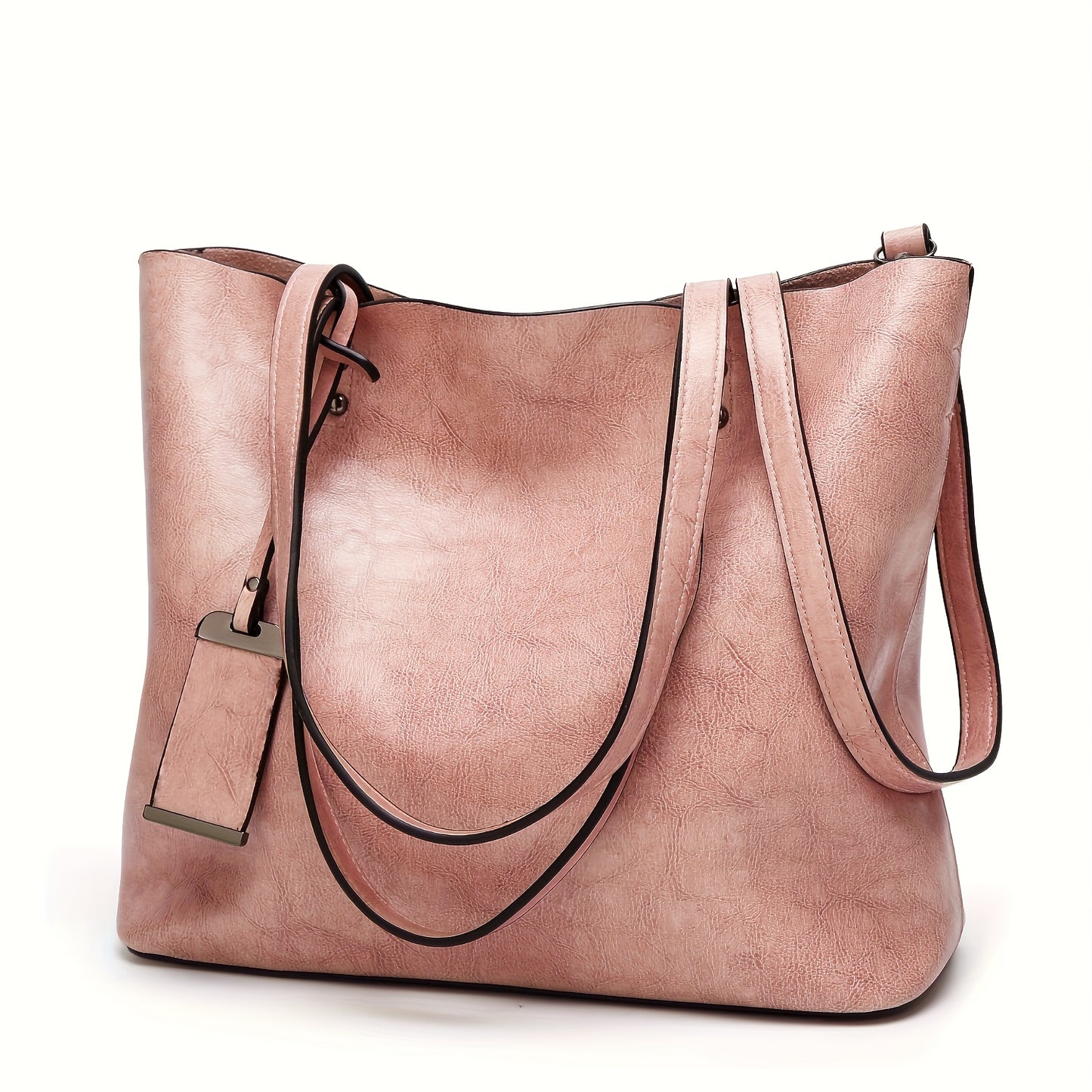 Women's Synthetic Handbag with Laptop Compartment & Detachable Strap - Golden-Tone Hardware, Zipper Closure, Spacious Work Bag for Travel, Business Meetings, Everyday Use - Available in Brown, Black, Red, Pink, Navy, Burgundy