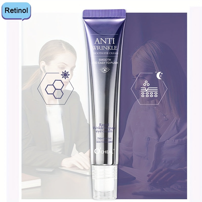 Smoothes Winkles Rolling Eye Cream, Firming And Tightening Skin Eye Essence, Eye Care Cream
