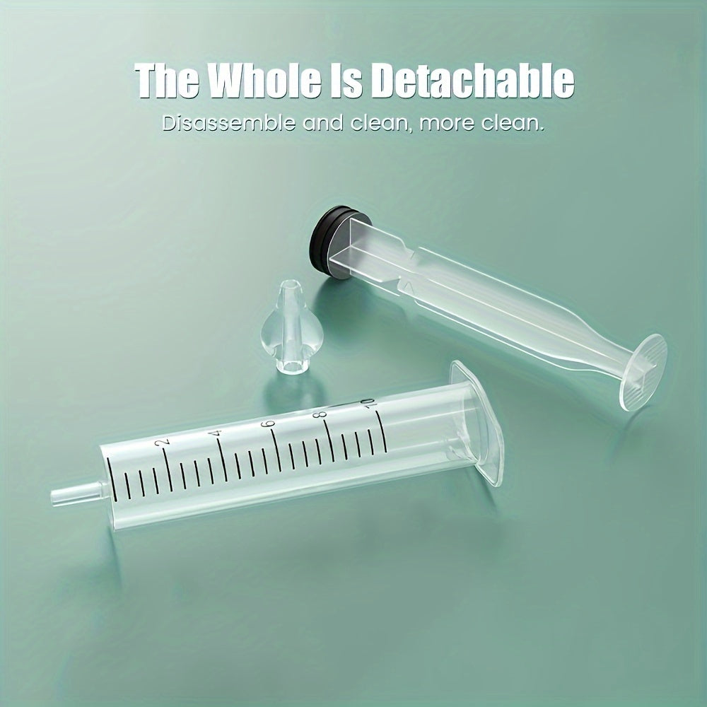 2pcs/set Baby Nasal Irrigations, 10ml Nasal Syringes, Baby Nasal Aspirators, Rhinitis Flushing Tools, Convenient Nasal Washing Devices