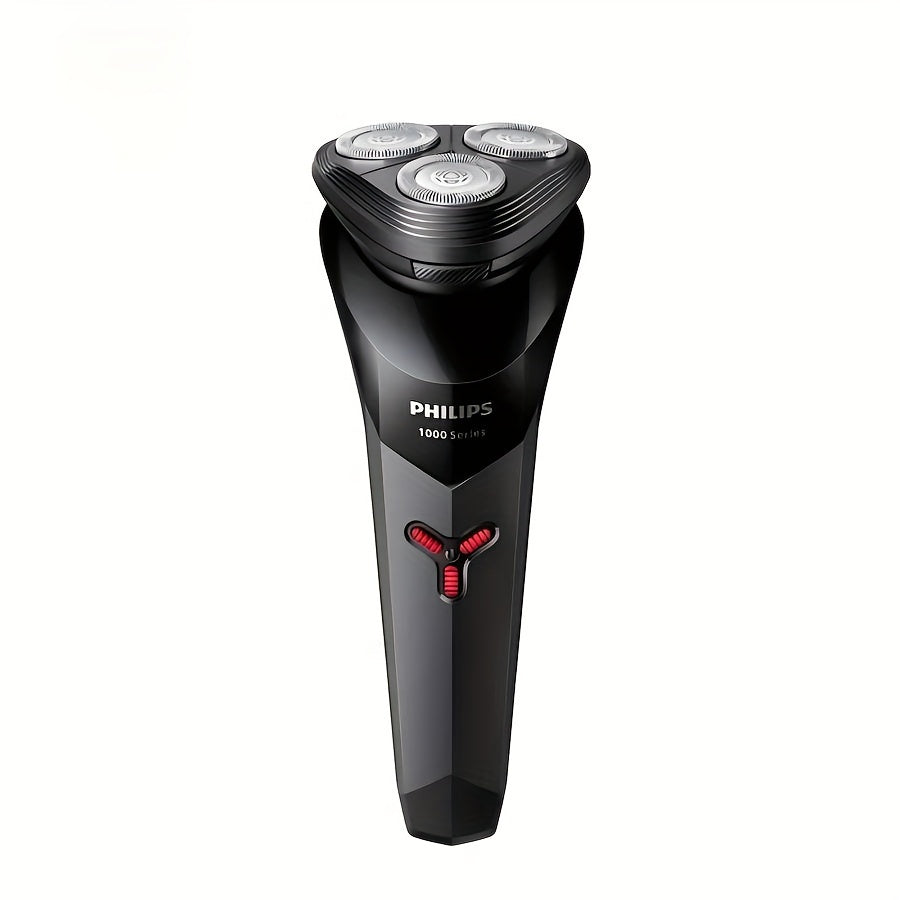 Philips 's Electric Shaver Series 1000 (S1113) - Wet/Dry IPX7 Waterproof, 30-45 Min Runtime, USB- Shaver with 1-Hour Charge, 3D Floating Blade & ContourFlex System, One-Touch Clean,