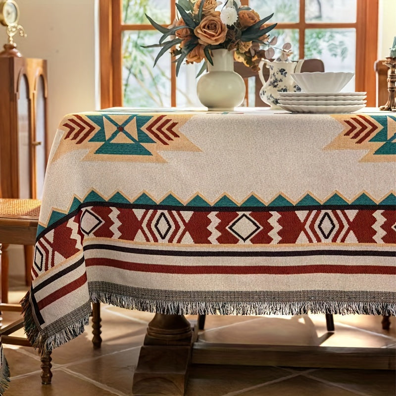 1pc Scandinavian Style All-Season Sofa Covers Cotton Blend Sofa Throw Covers Universal Featuring Botanical, Non-slip Sofa Cushion, And Majestic Cat Patterns Sofa Cover, Outdoor Picnic Mat, Outdoor Blanket, Tapestry, Tableclot