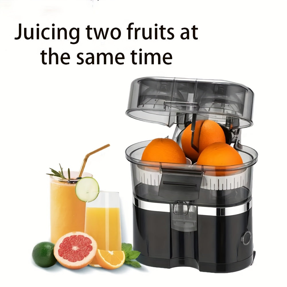 Juicer Portable Juice Cup, Household Double-head Juicer, Multifunctional Pulp Juicer, Large Capacity ABS Material, Silent Pulp Separator, Suitable for Travel Lightweight, Family Small Kitchen