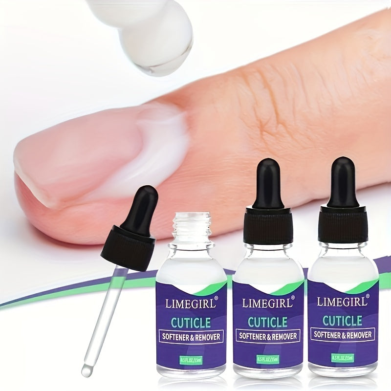 Manicure Dead Skin Softening Nail Anti-Stick Fixing Finger Nail Salon Care Tool Nail Oil