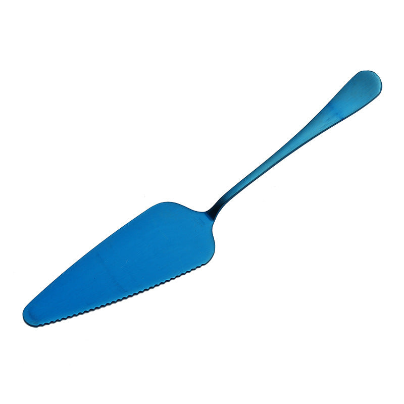 1pc Stainless Steel Cake Shovel, Cake Cream Serrated Edge Baking Tool, Kitchen Gadgets