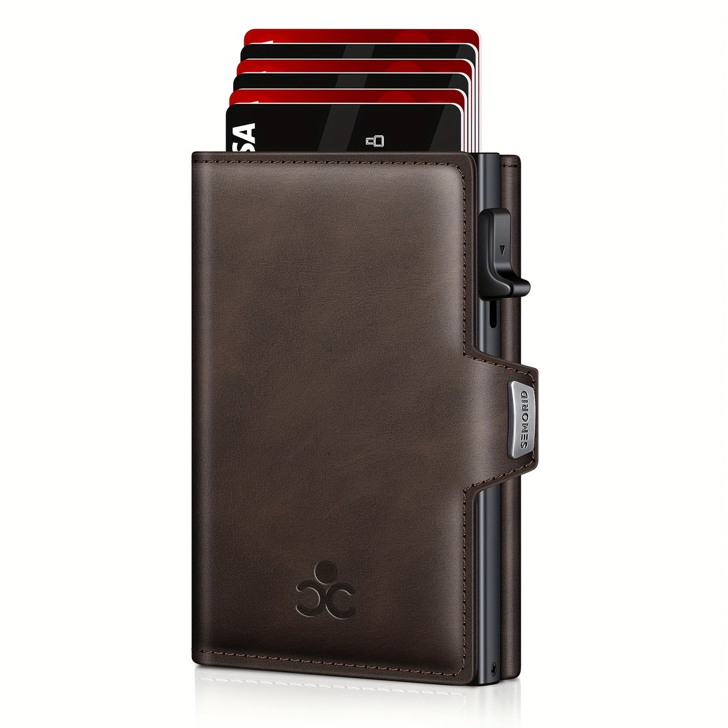 Men Wallet Front Pocket RFID Blocking Card Holder Gift for Men