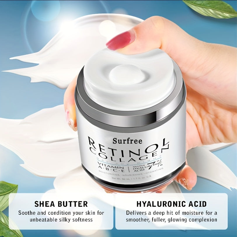 50ml Retinol Cream For Face Night And Day, Skin Cream With Retinol Collagen Face Cream, Vitamin C Moisturizer, Retinol Moisturizer For Face Sensitive Skin